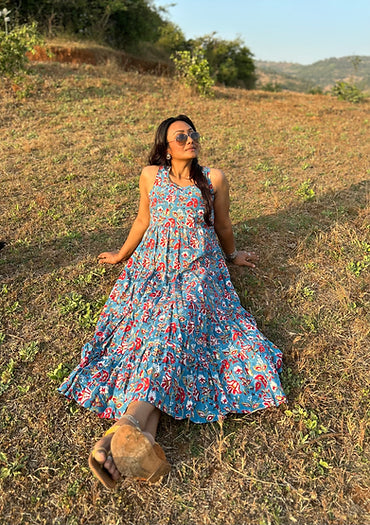 Neeli Cotton Gulabo