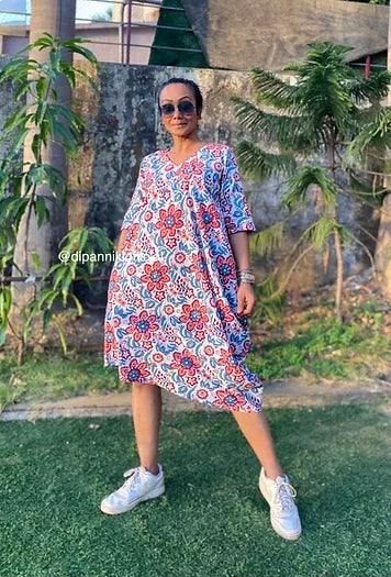 Soni Cowl dress
