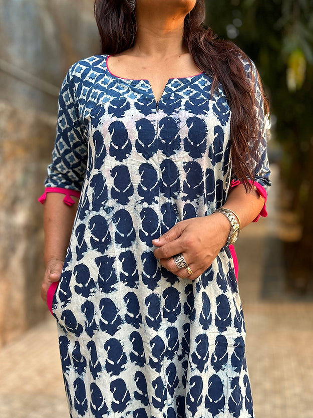 Kairi Indigo dhoti jumpsuit