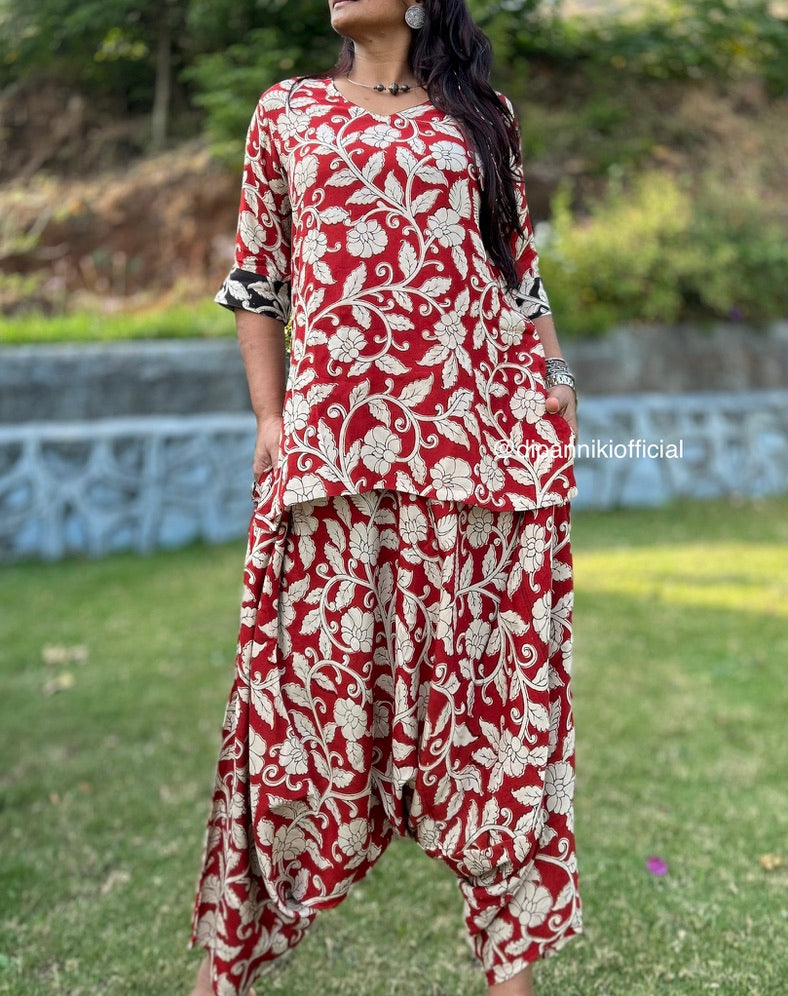 Maati Gulabo Harem co-ord set