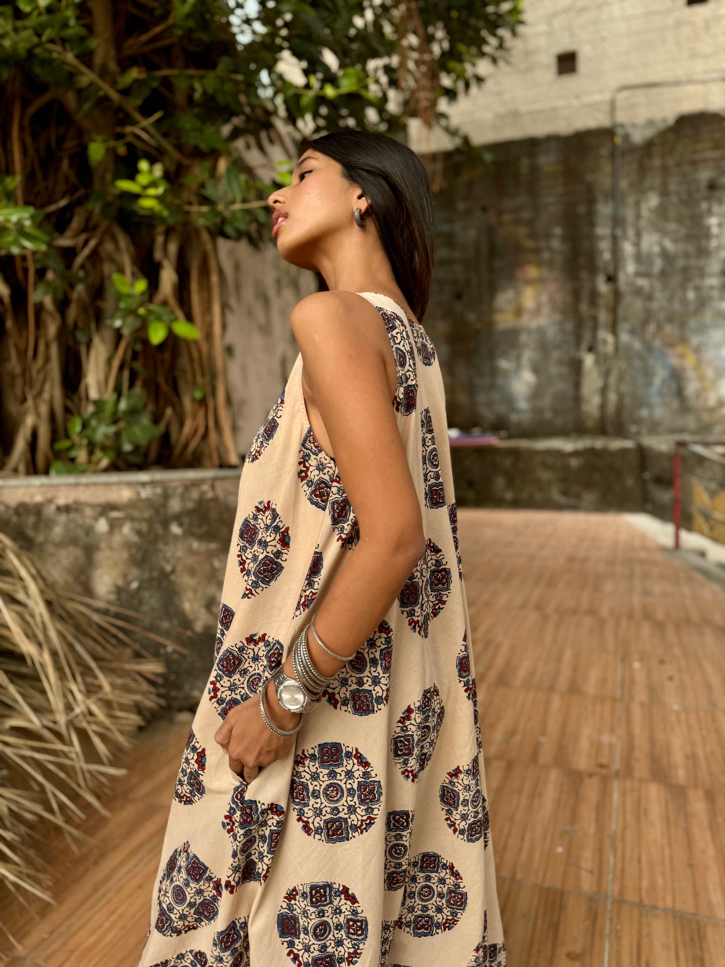 Mogra Ajrakh dress