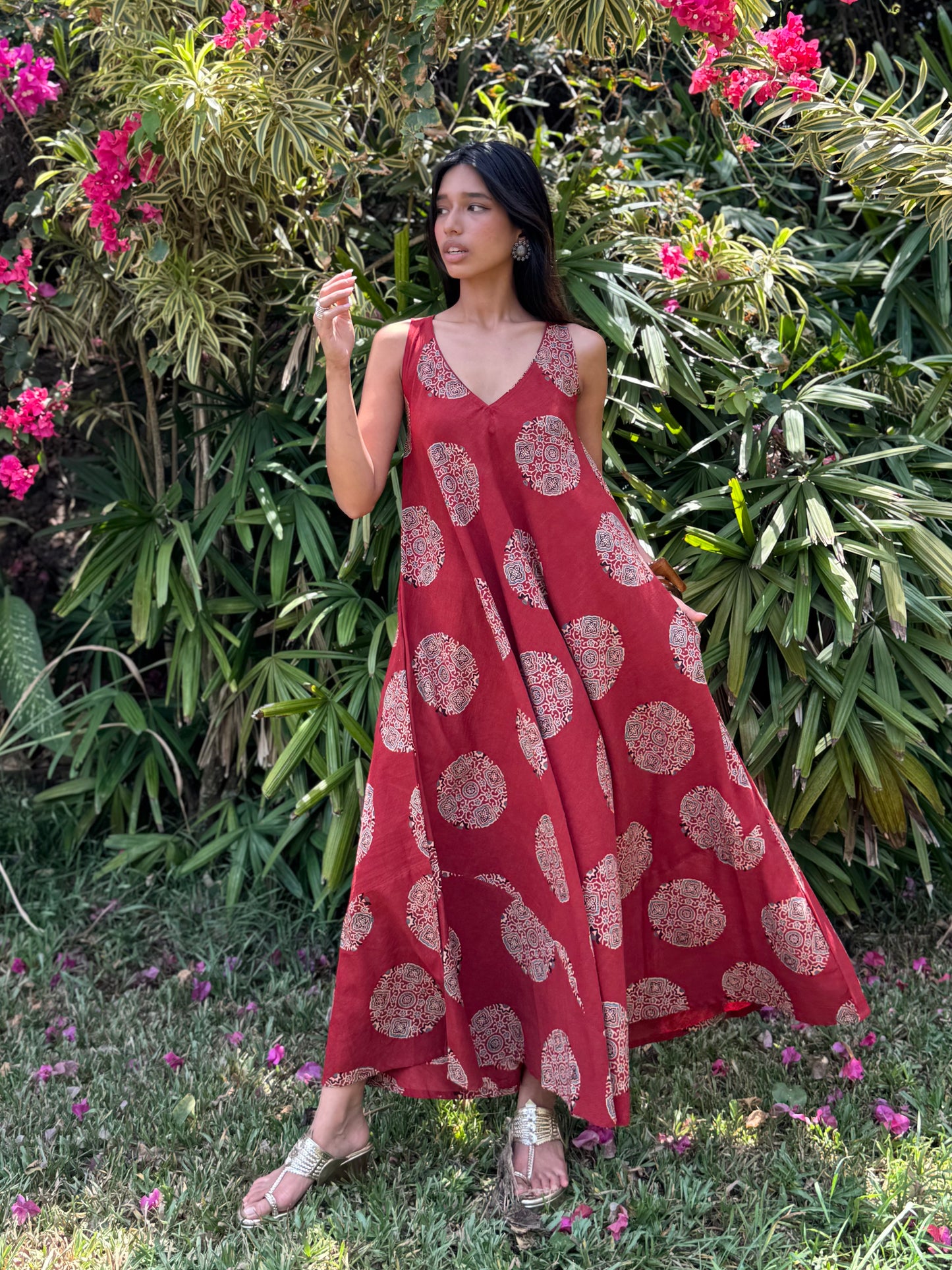 Maati Ajrakh dress