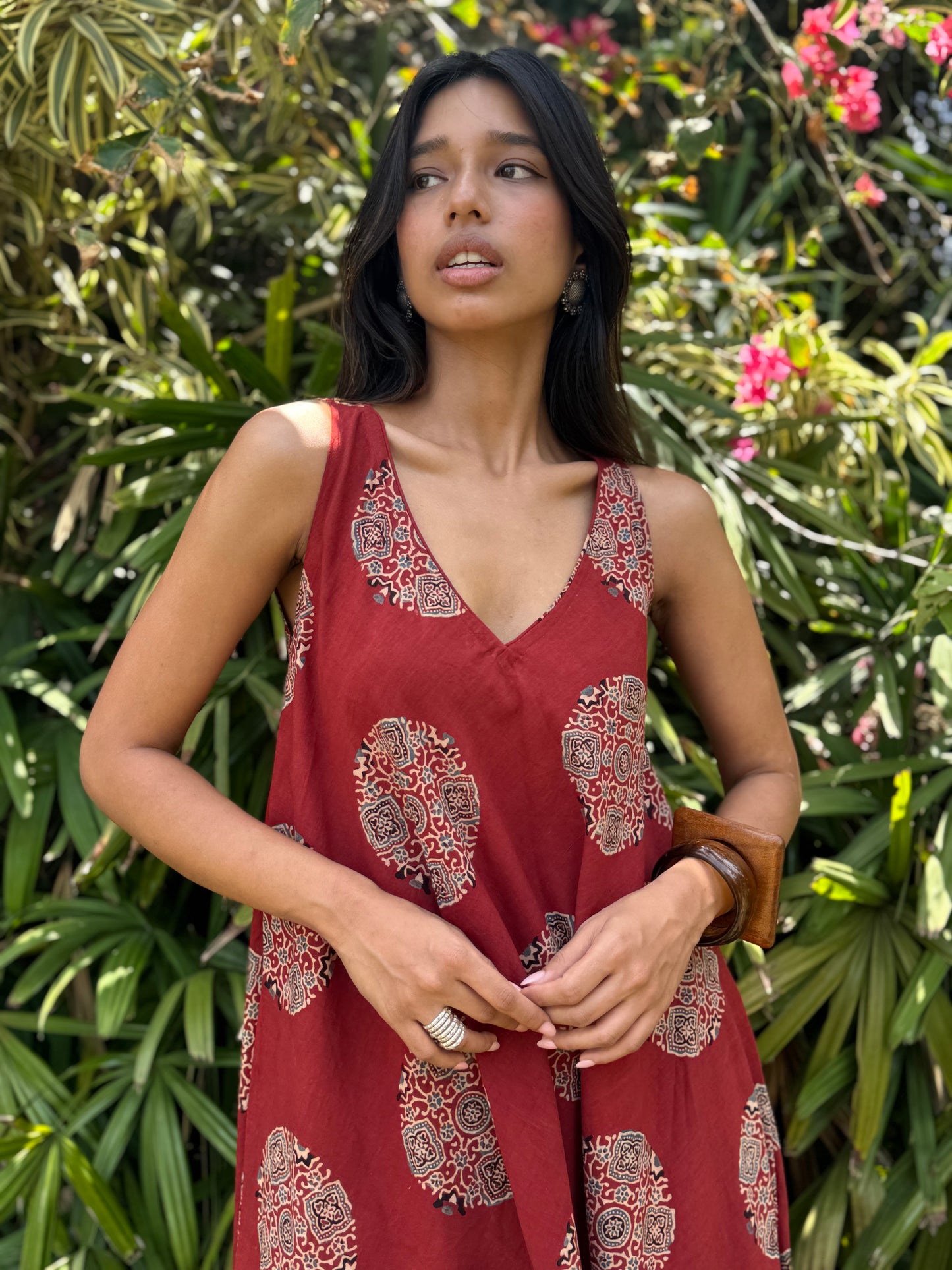 Maati Ajrakh dress
