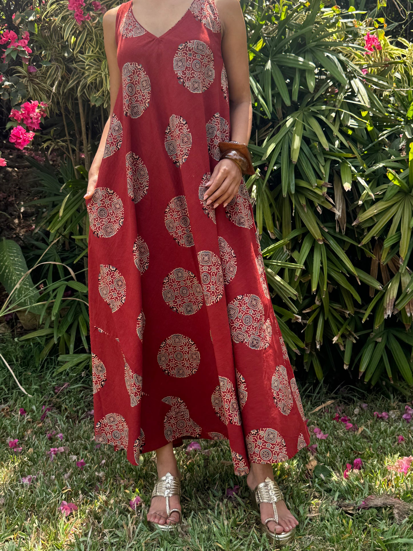 Maati Ajrakh dress