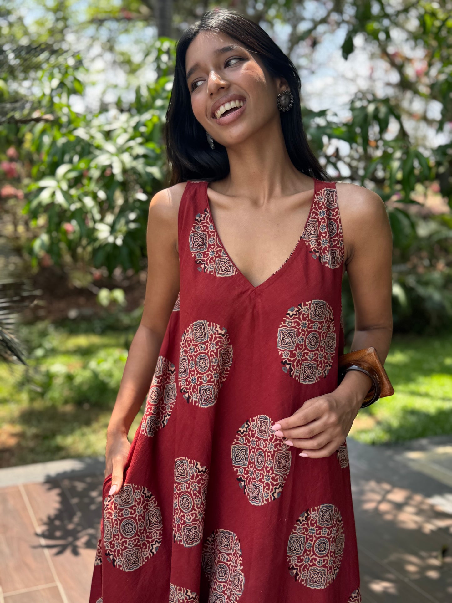 Maati Ajrakh dress