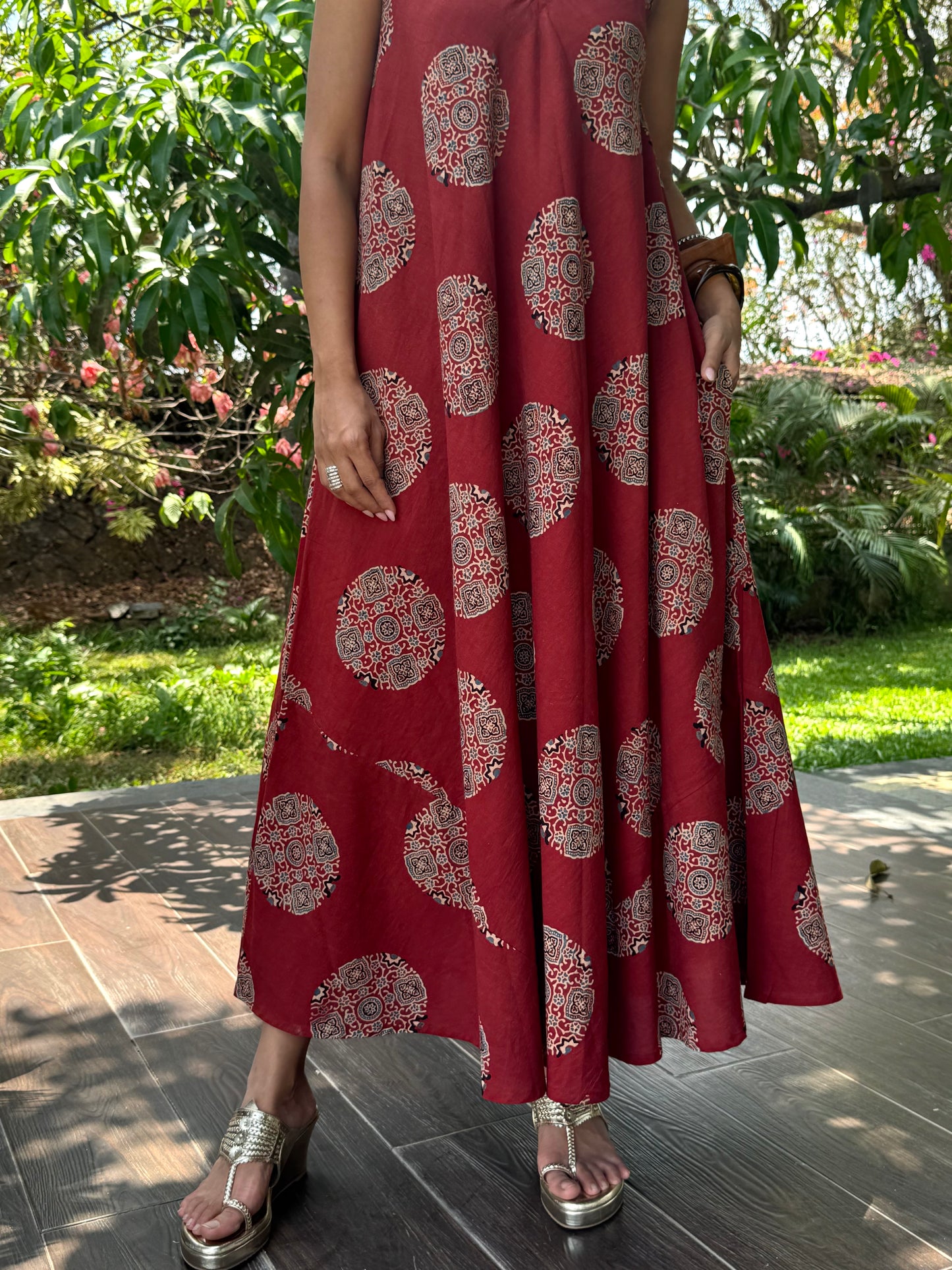 Maati Ajrakh dress