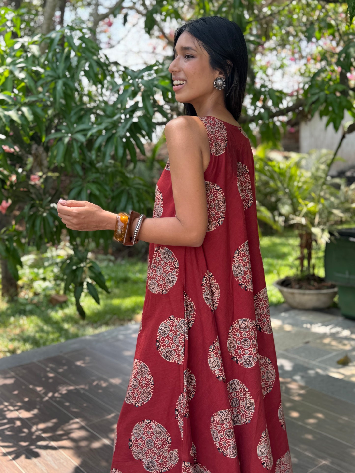 Maati Ajrakh dress