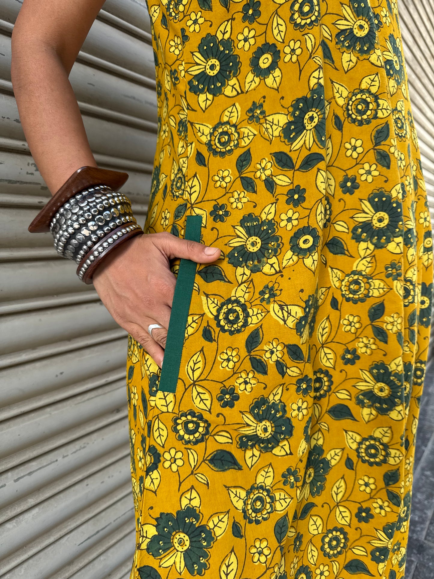 Sunehri Ajrakh Suhaani Jumpsuit