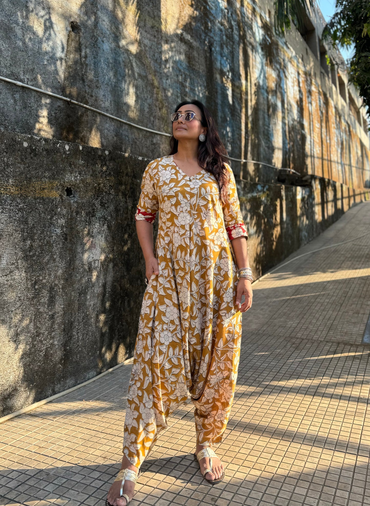 Mustard Harem Jumpsuit