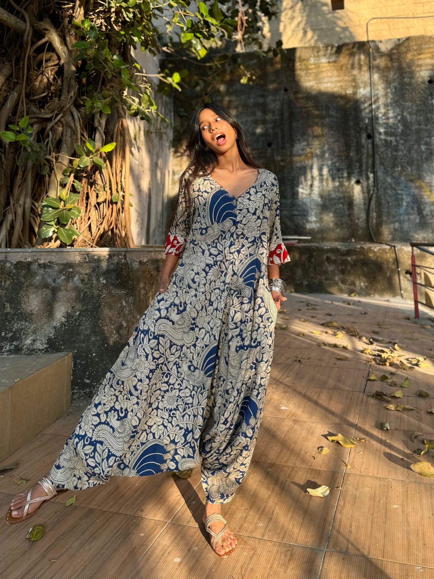 Sapphire Harem Jumpsuit