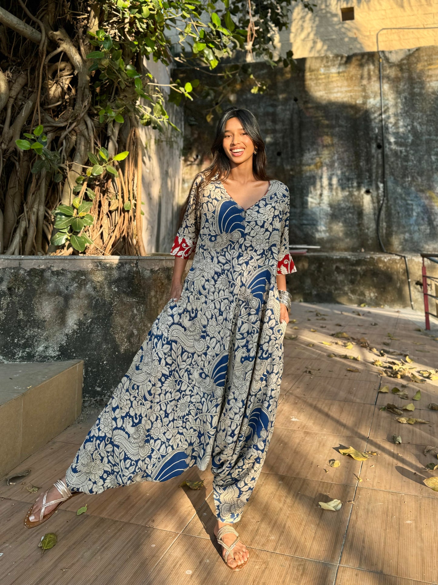 Sapphire Harem Jumpsuit