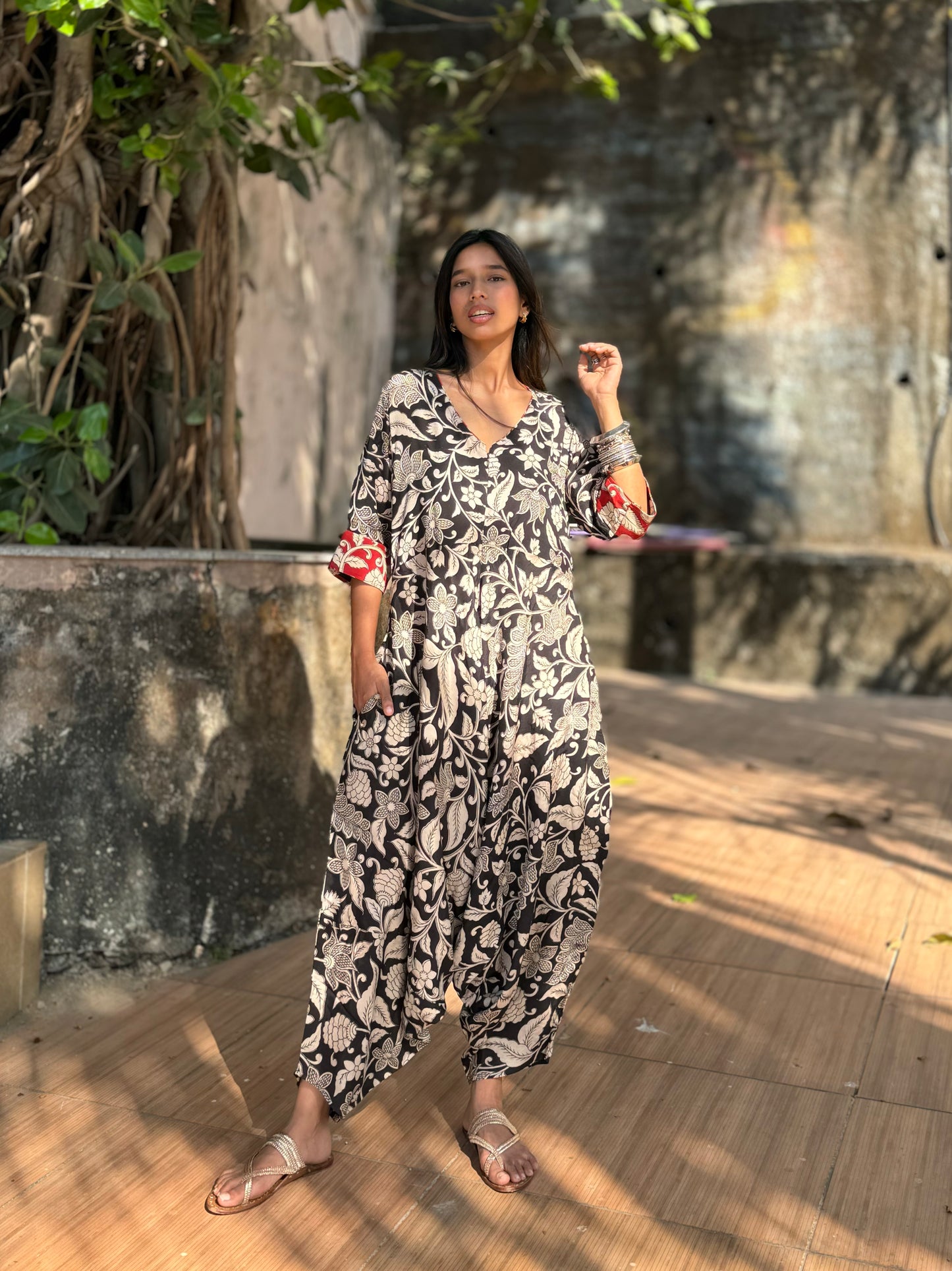 Noir Harem Jumpsuit
