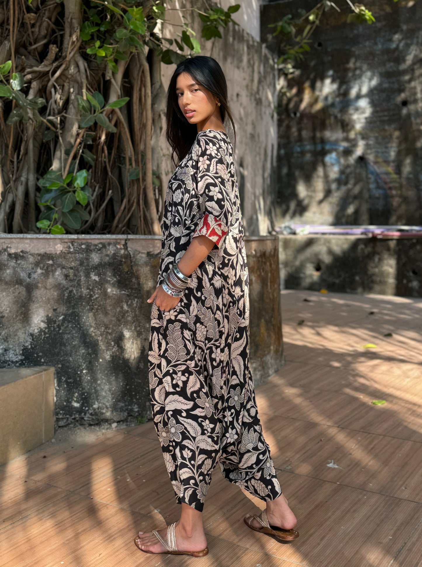 Noir Harem Jumpsuit