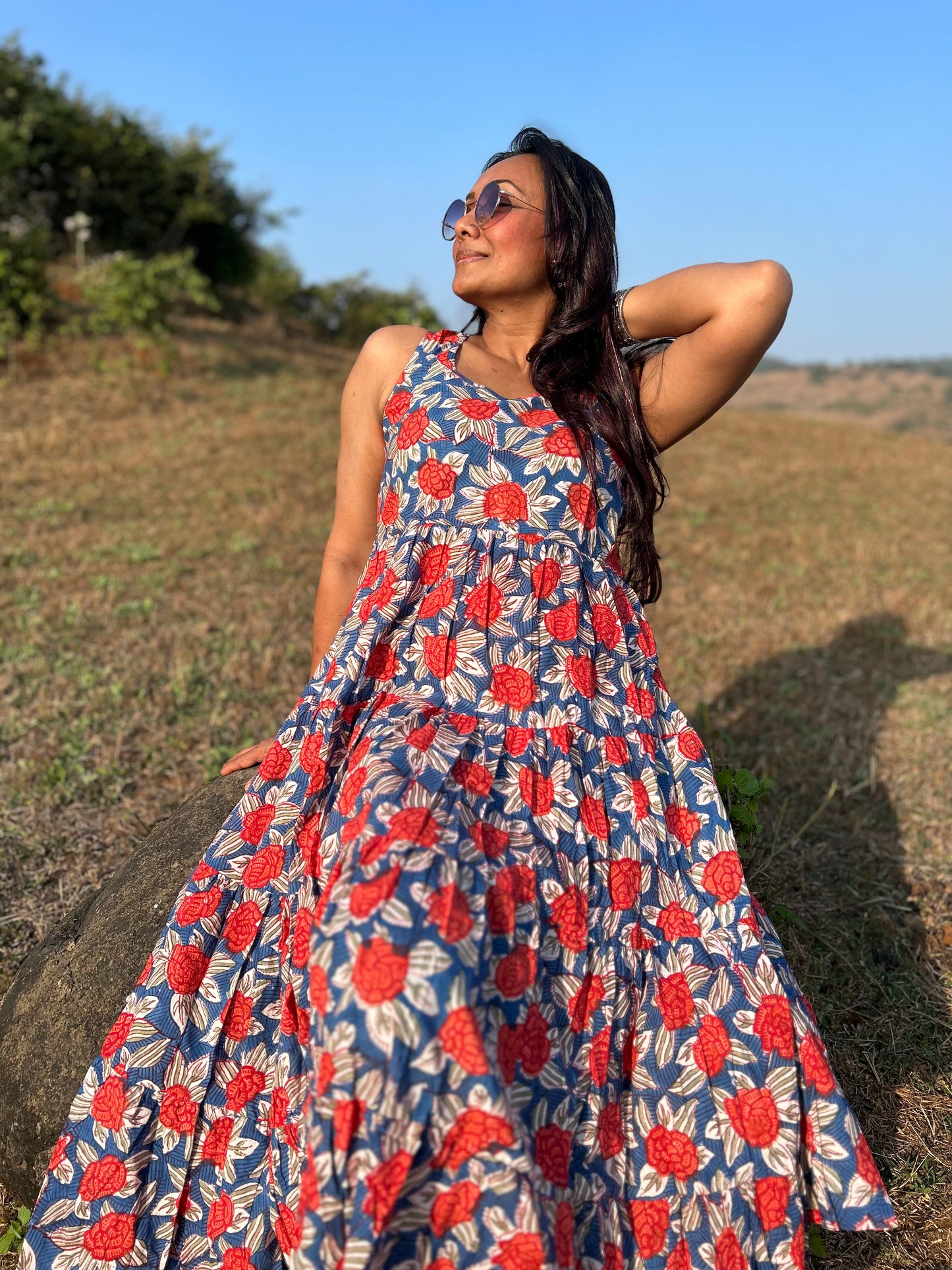 Sky Cotton Gulabo