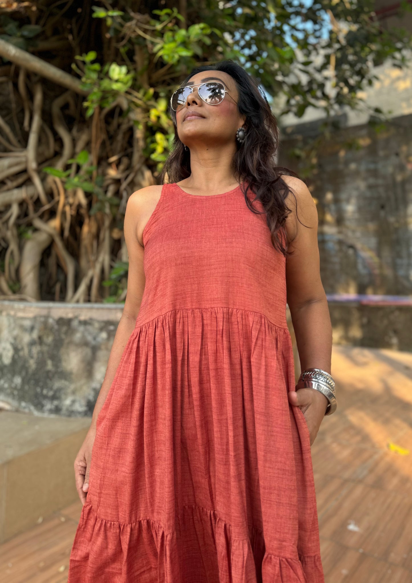 Cinnamon Summer Dress