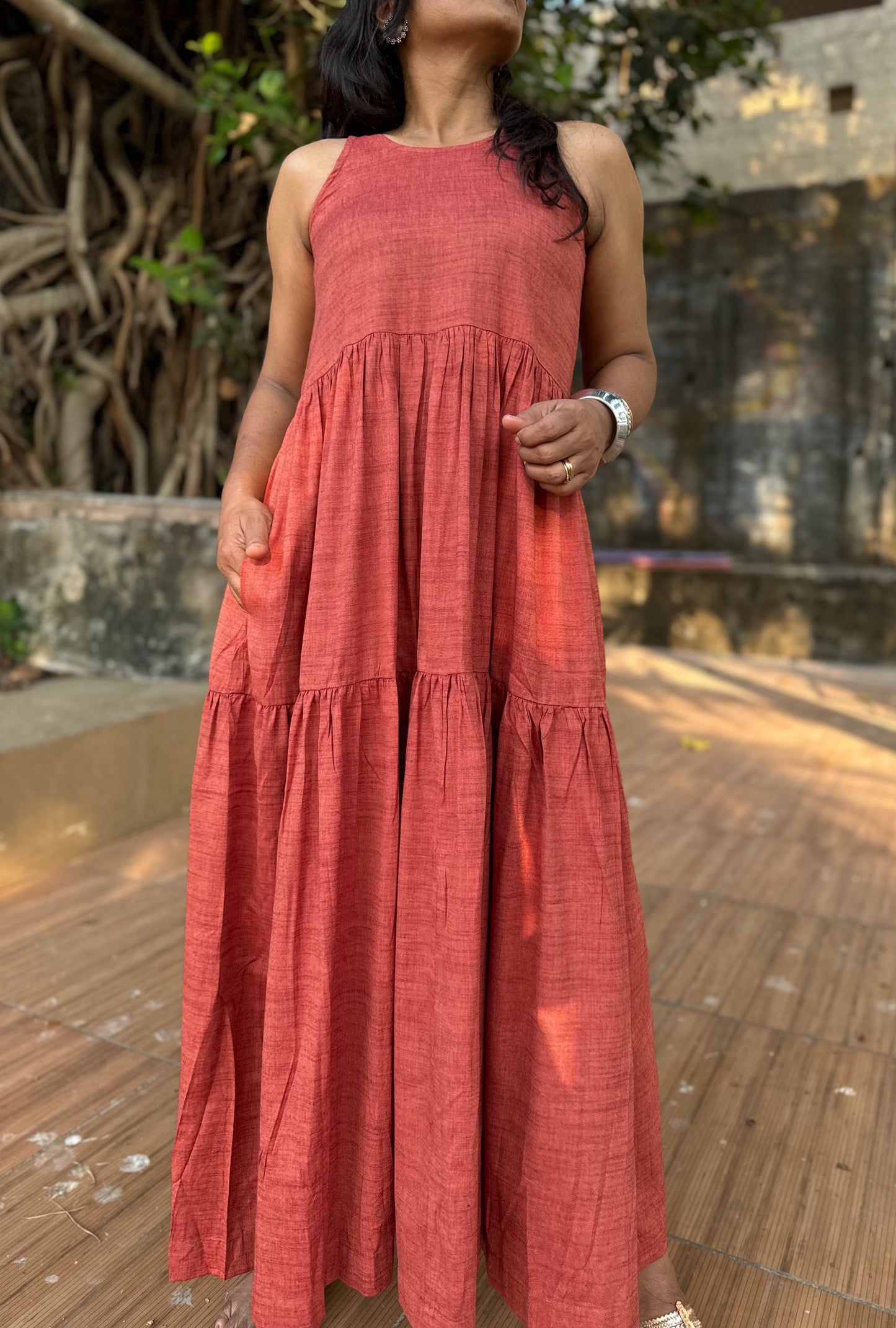 Cinnamon Summer Dress