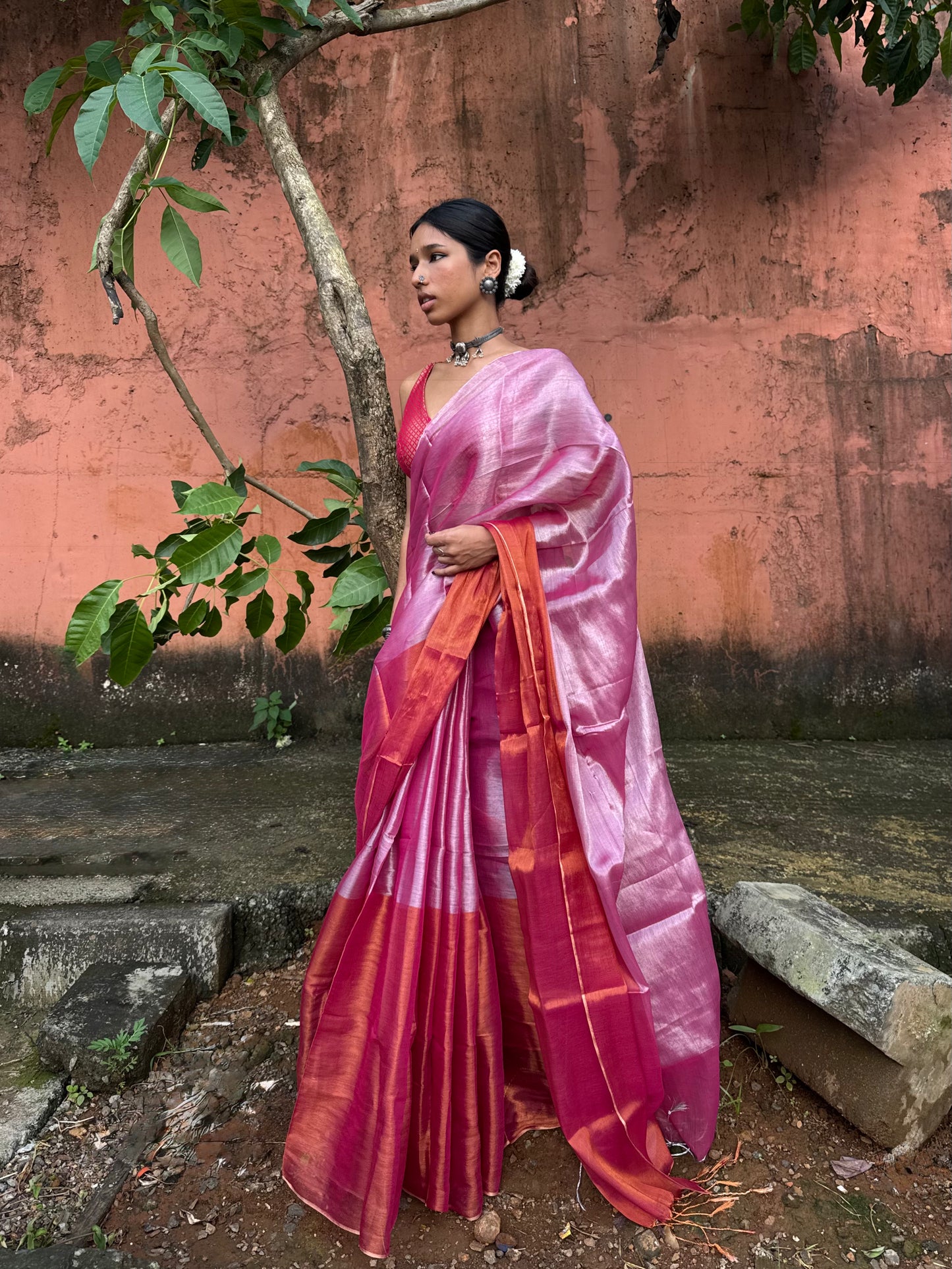 Candy Tissue Silk Saree