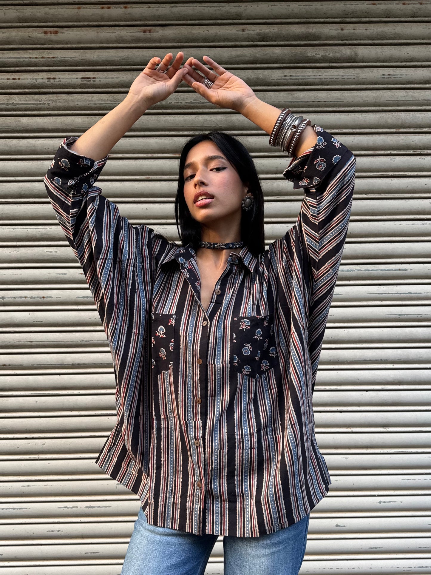 Dawn Ajrakh Cotton Shirt