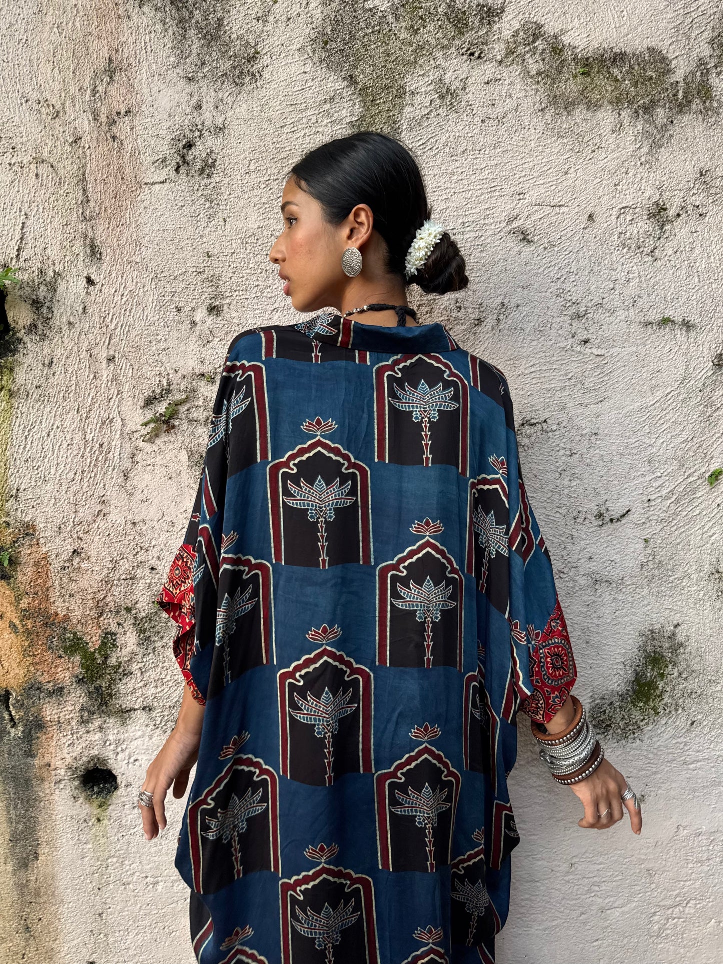Neel Modal Silk Kaftan dress