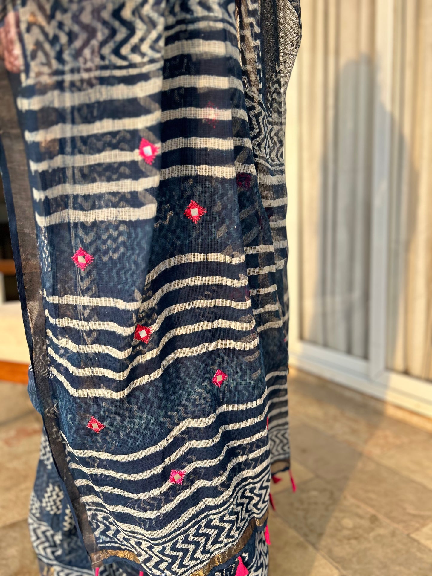 Raahi Kota Doria Saree