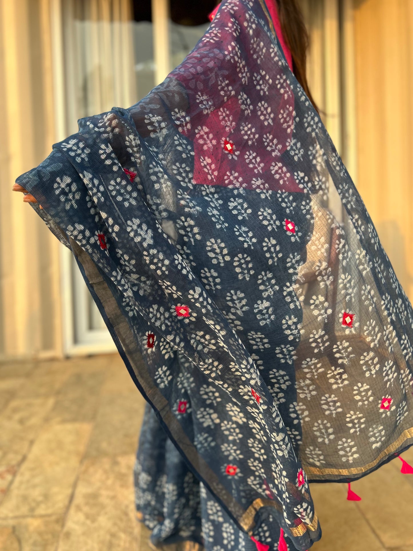 Dariya Kota Doria Saree
