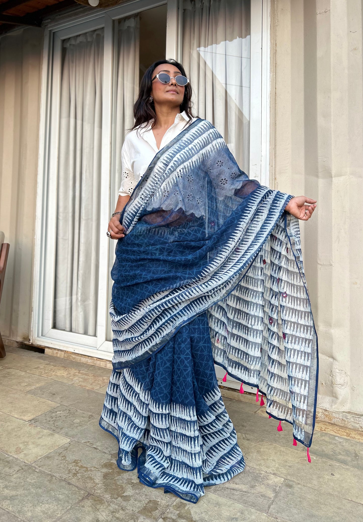 Aarzoo Kota Doria Saree