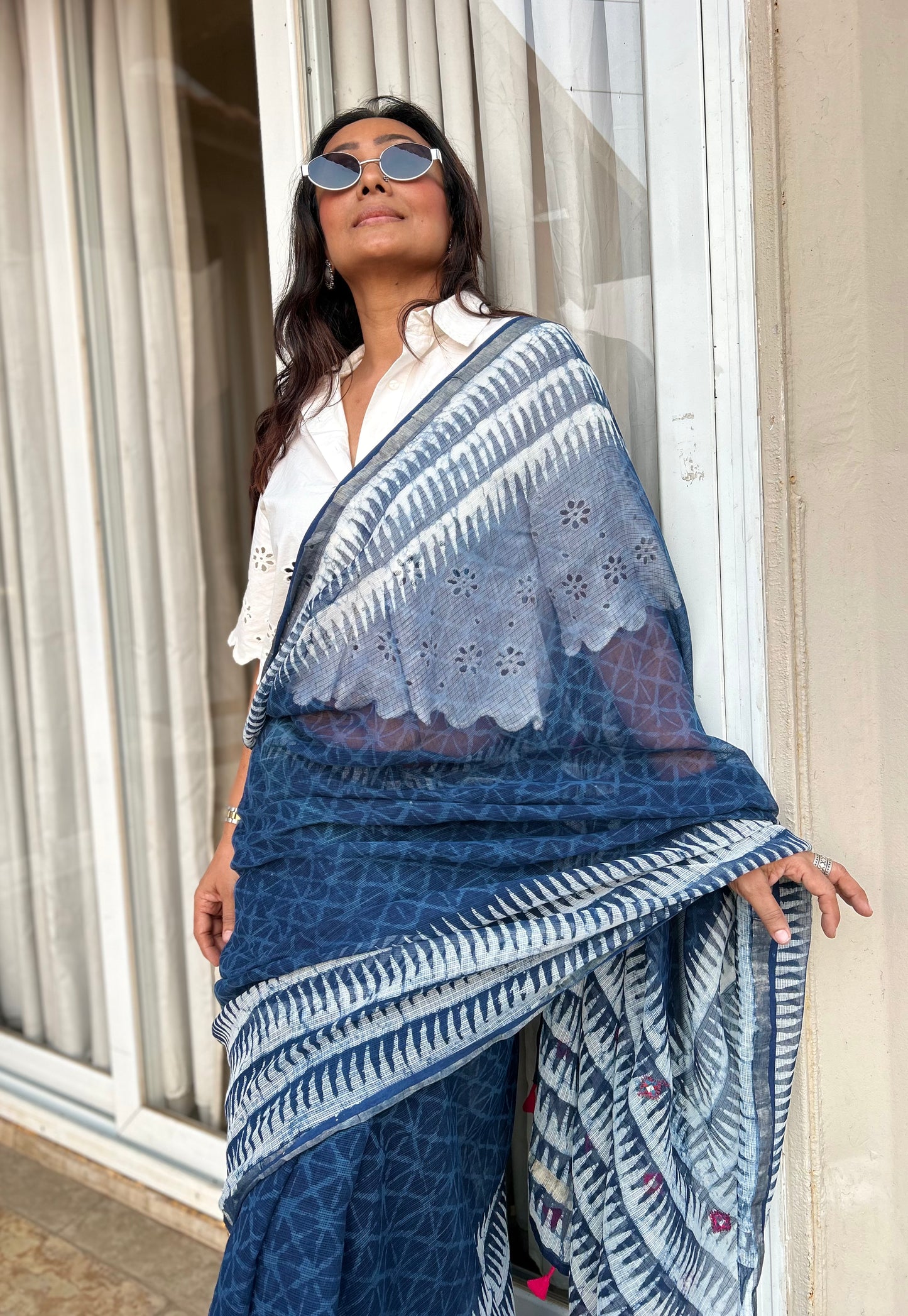 Aarzoo Kota Doria Saree