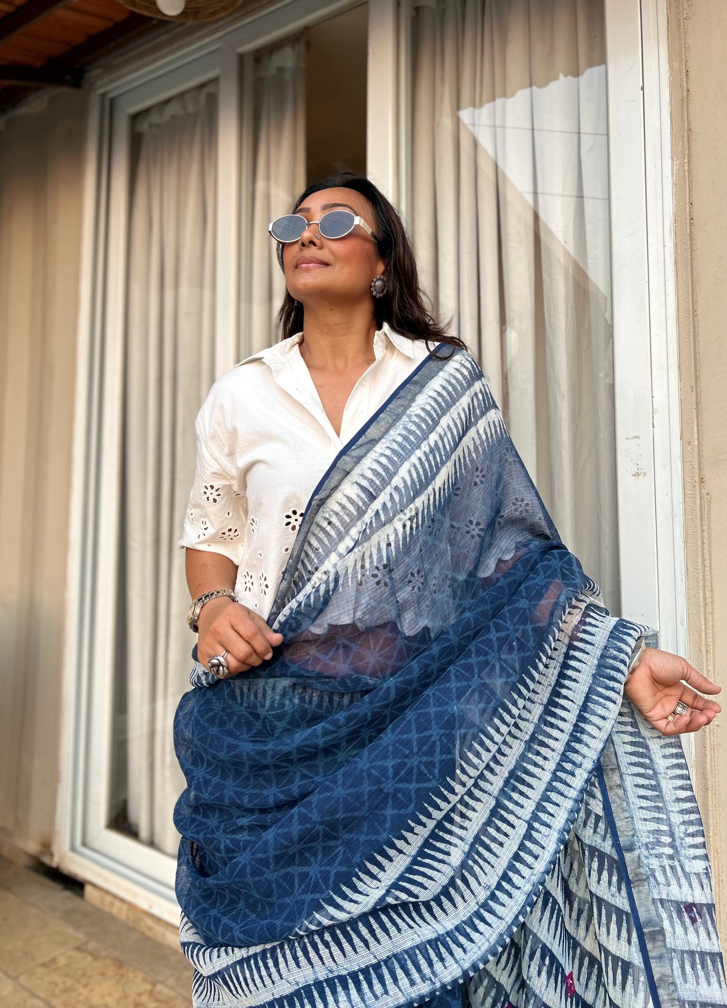 Aarzoo Kota Doria Saree