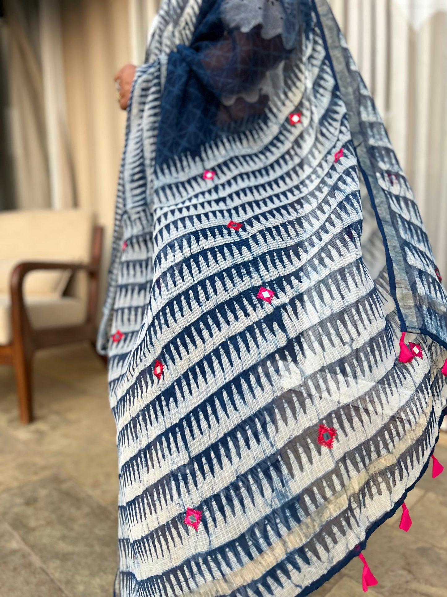 Aarzoo Kota Doria Saree