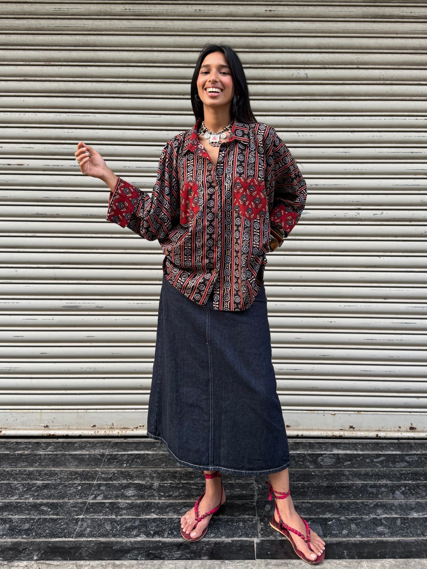 Dawn Ajrakh Cotton Shirt
