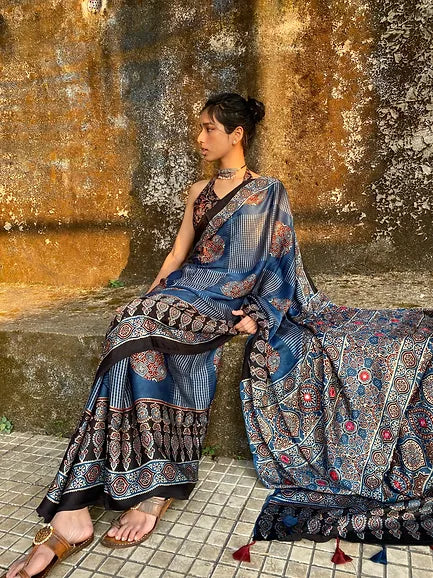 Keya modal silk saree