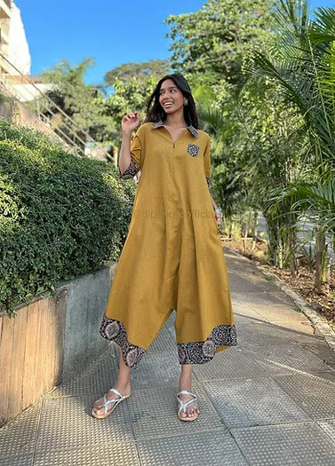 Mustard Suhaani jumpsuit