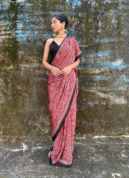 Sehaal modal silk saree