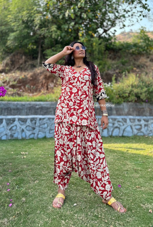 Maati Gulabo Harem co-ord set