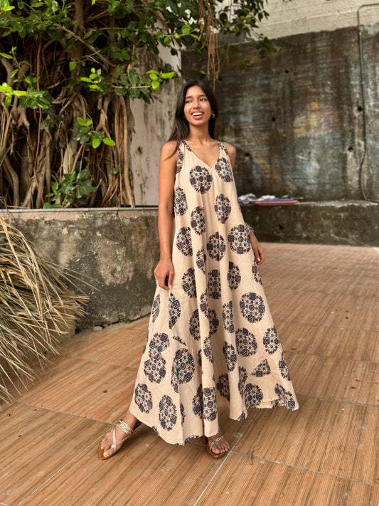 Mogra Ajrakh dress