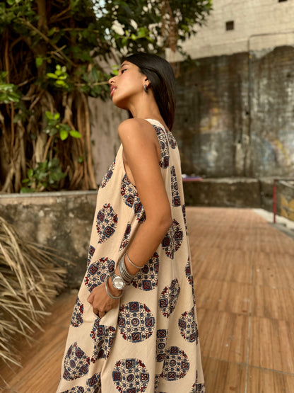 Mogra Ajrakh dress