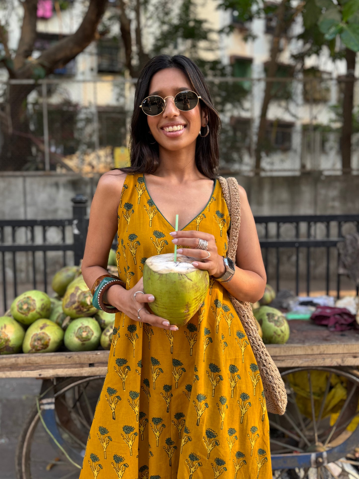 Kesar Ajrakh Suhaani Jumpsuit
