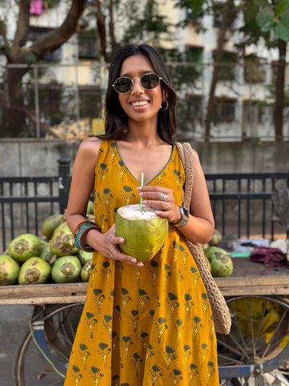 Kesar Ajrakh Suhaani Jumpsuit