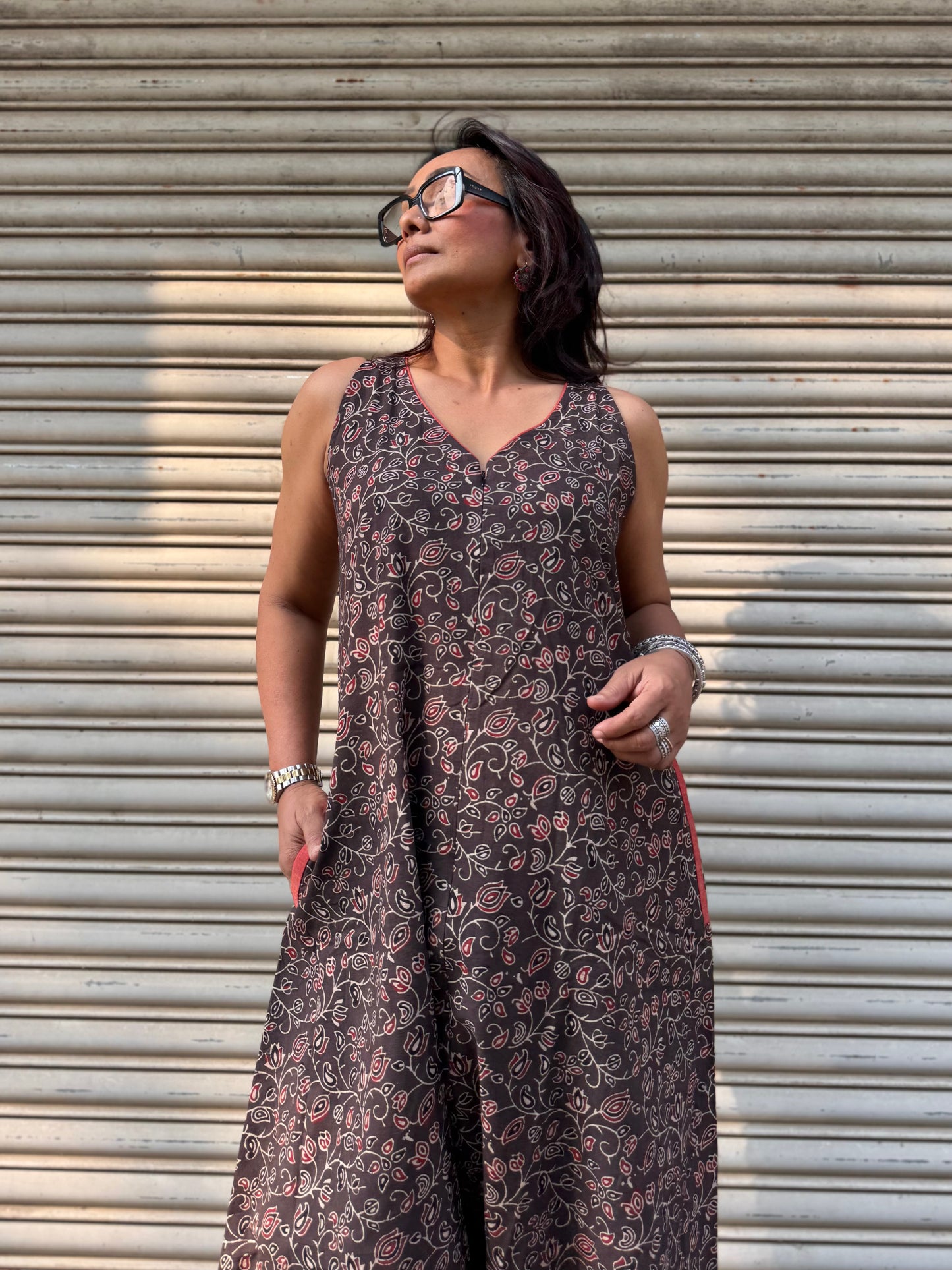 Cocoa Ajrakh Suhaani Jumpsuit