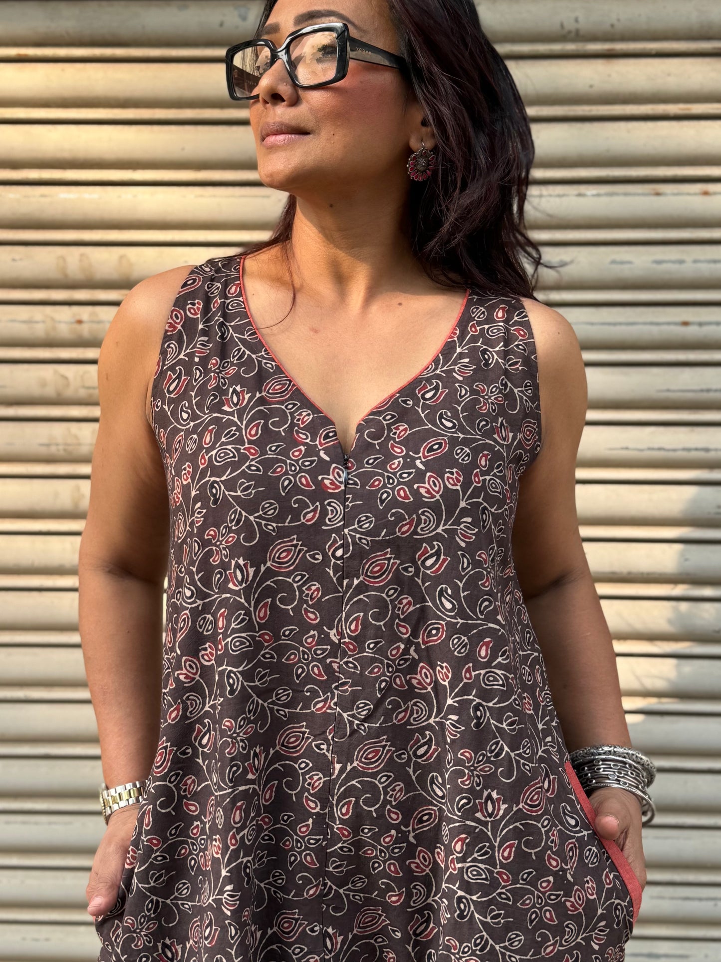Cocoa Ajrakh Suhaani Jumpsuit
