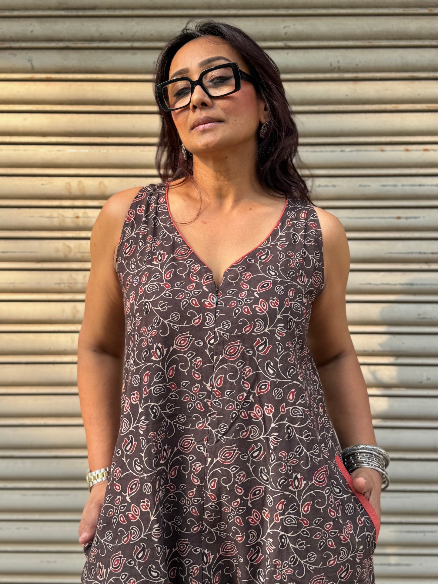 Cocoa Ajrakh Suhaani Jumpsuit