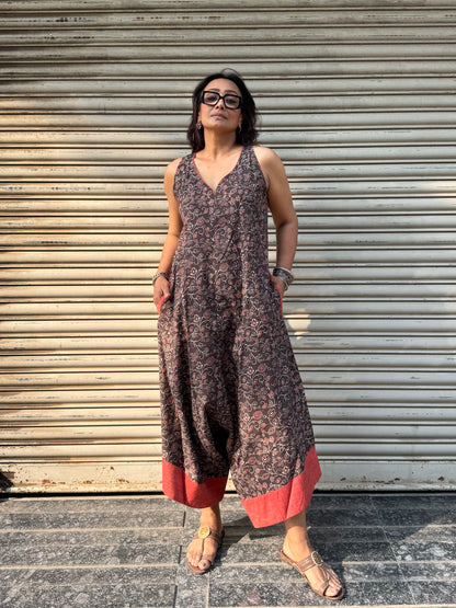 Cocoa Ajrakh Suhaani Jumpsuit