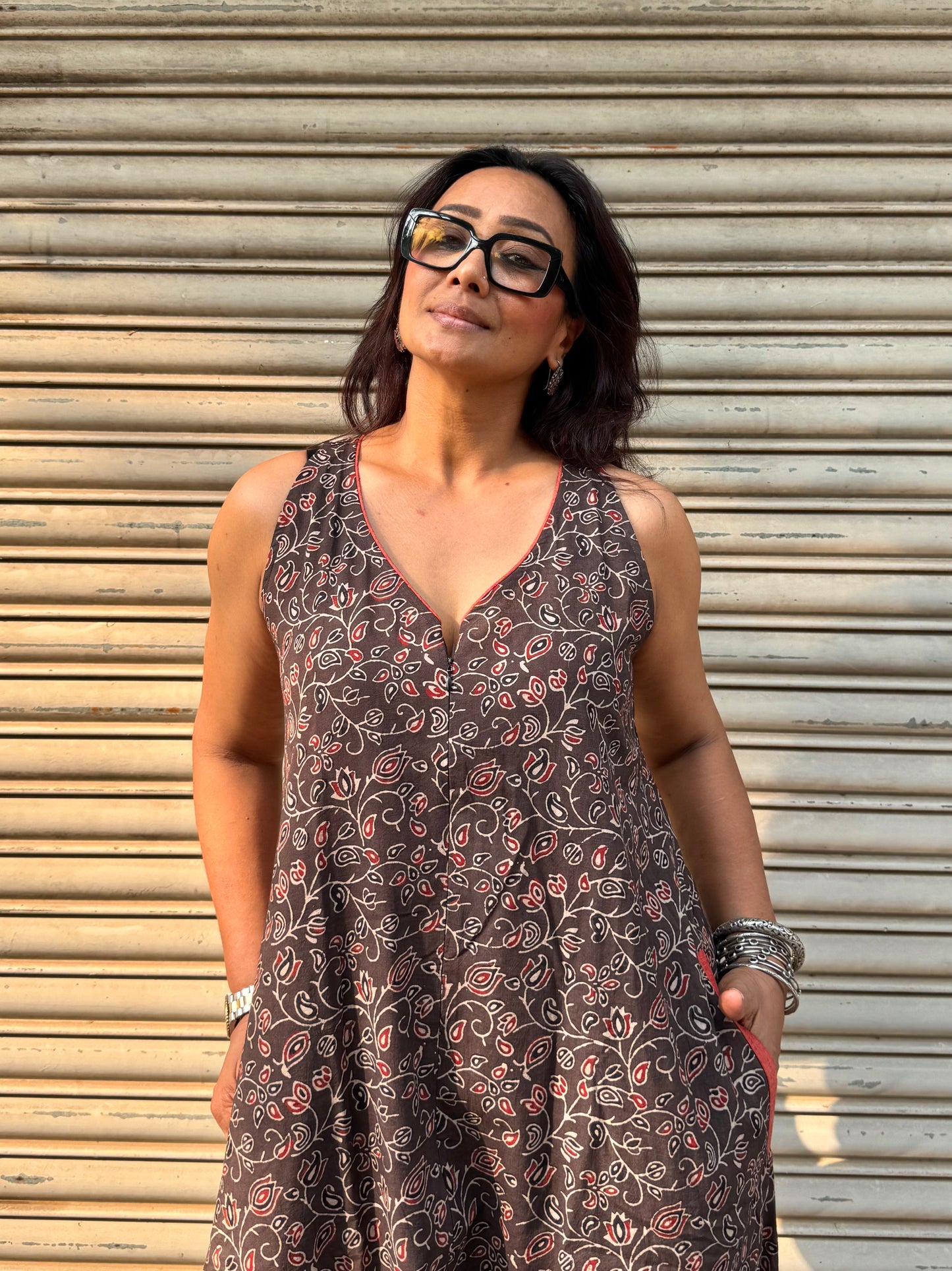 Cocoa Ajrakh Suhaani Jumpsuit