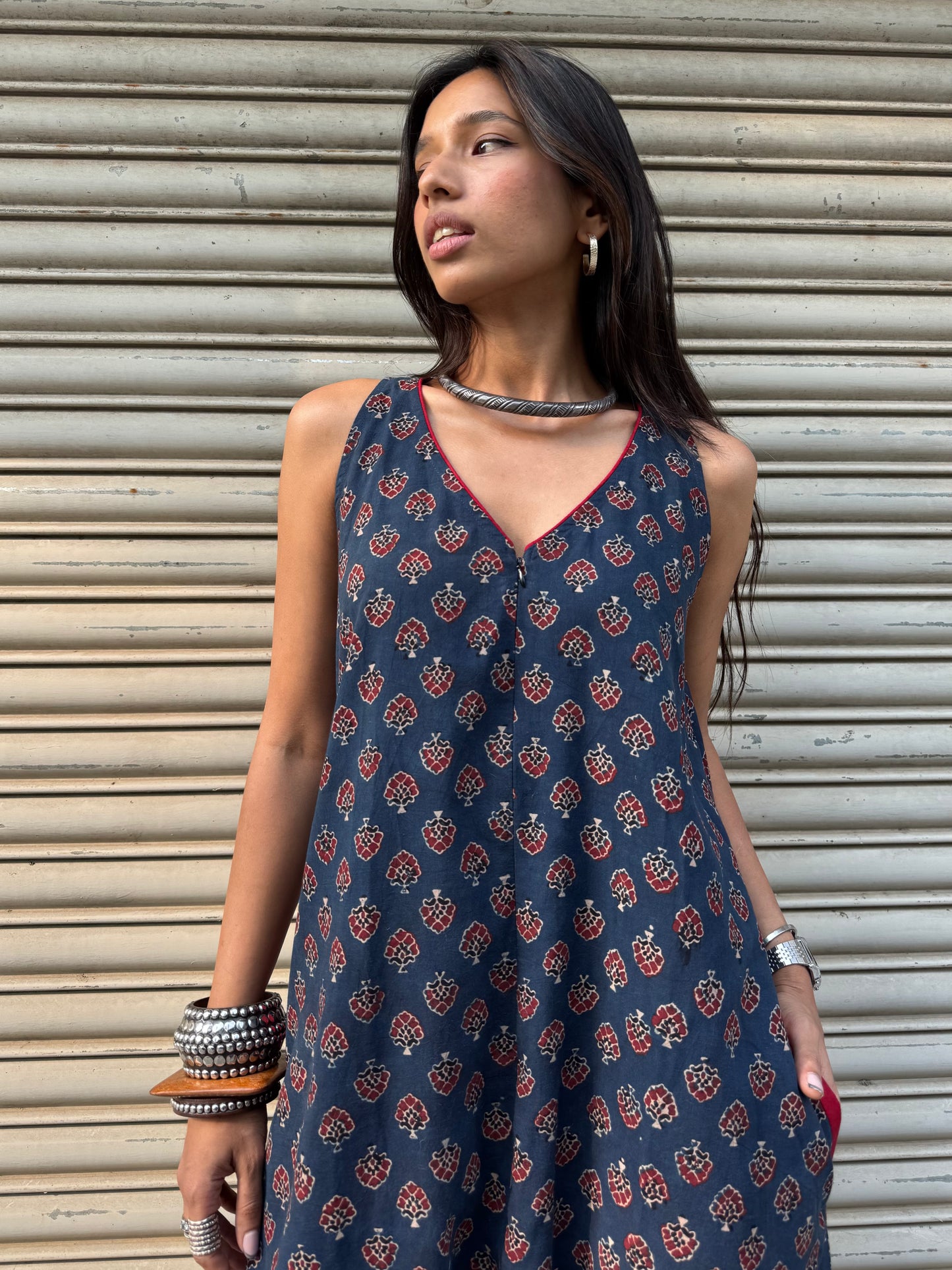 Indu Ajrakh Suhaani Jumpsuit