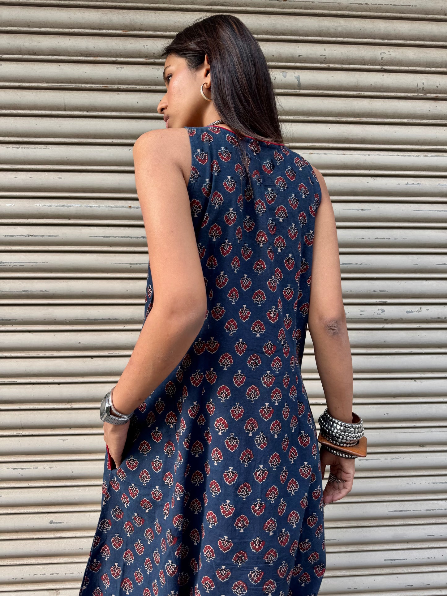 Indu Ajrakh Suhaani Jumpsuit