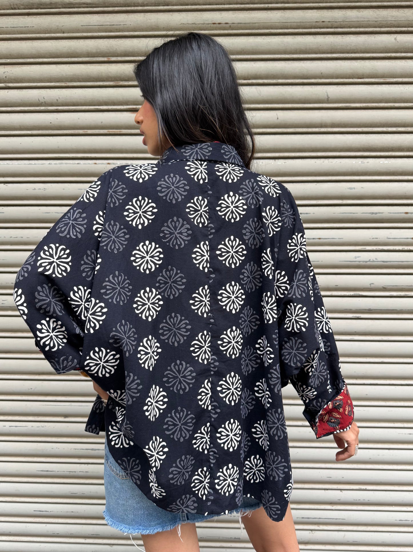 Noir Cotton Shirt