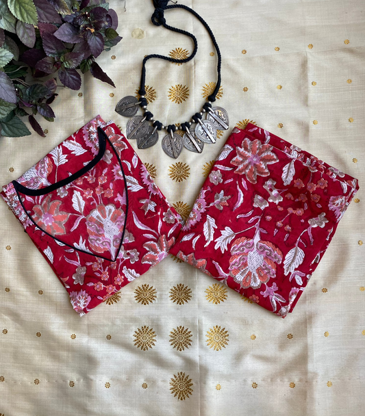 Laali Dhoti co-ord set