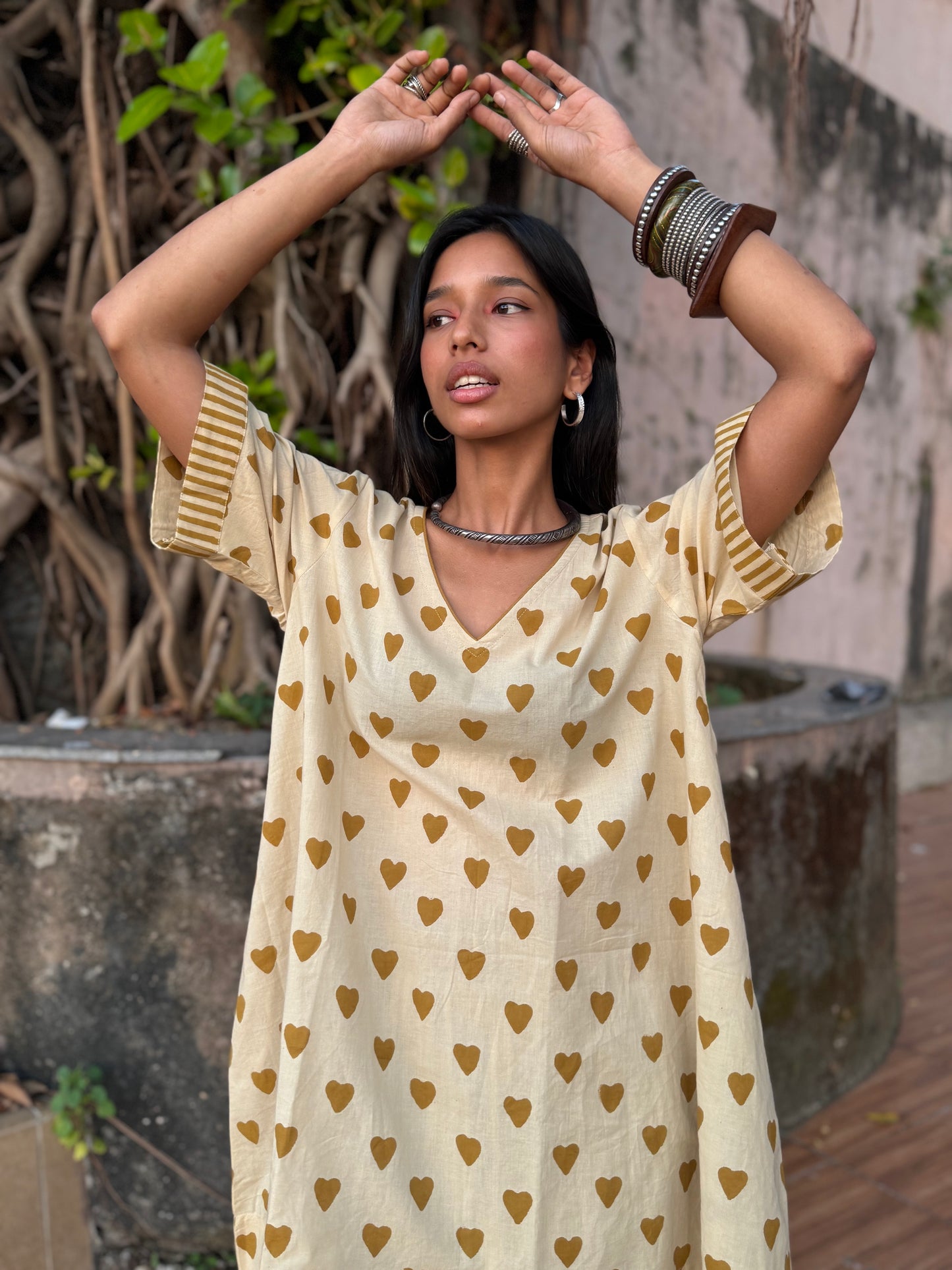 Sunny Cotton Co-ord with Afghani Pants