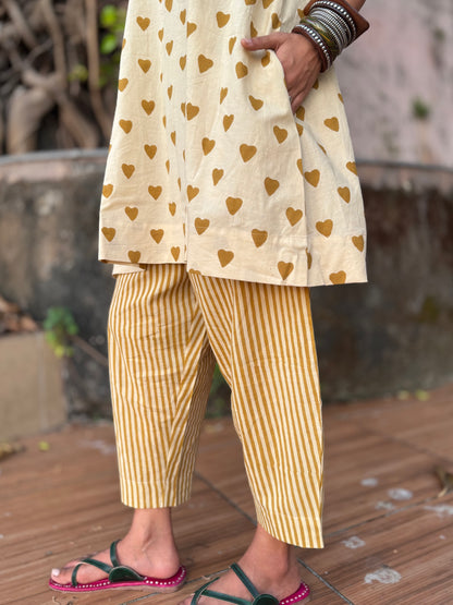 Sunny Cotton Co-ord with Afghani Pants