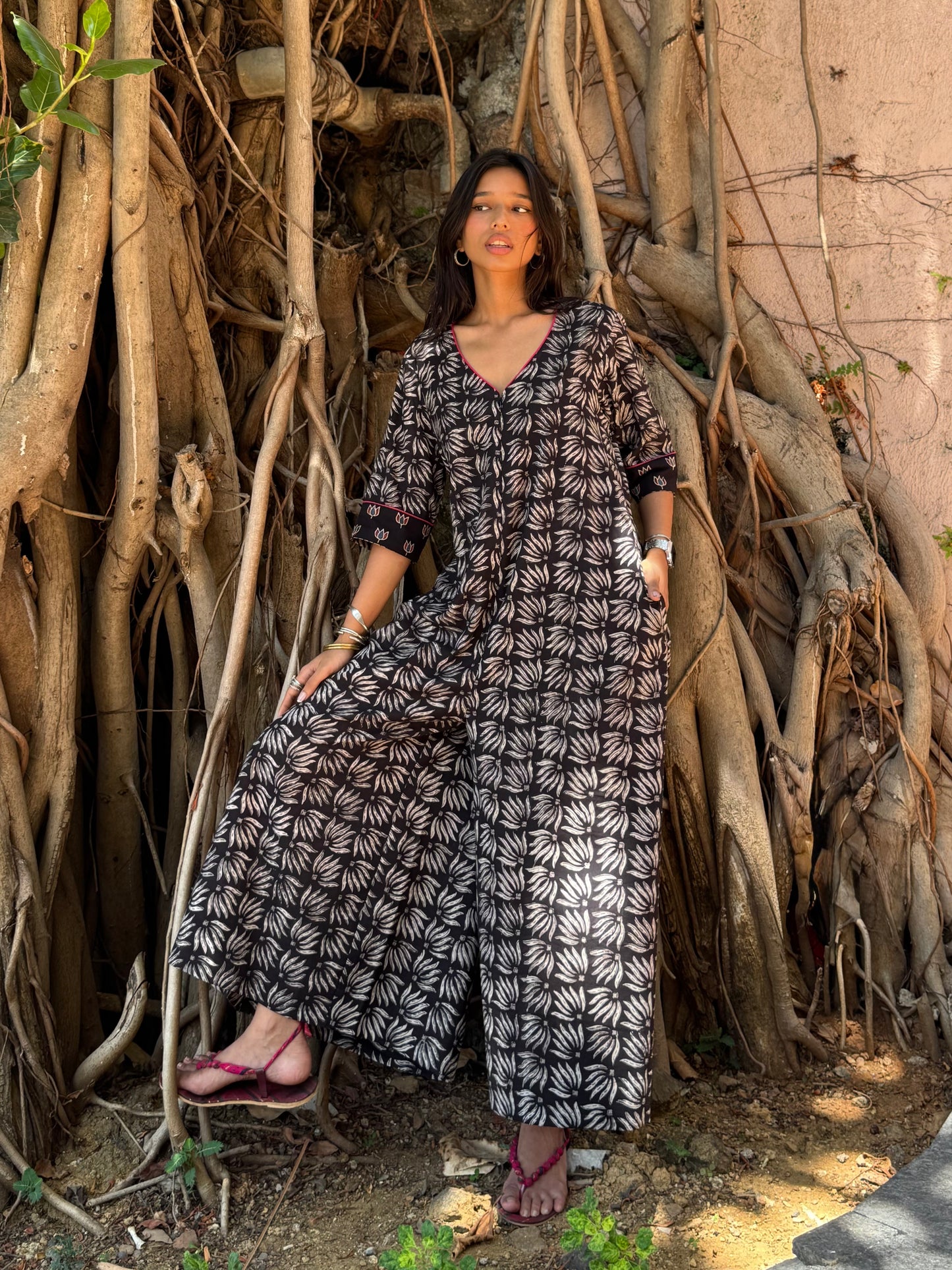 Pepper Cotton Jugni Jumpsuit